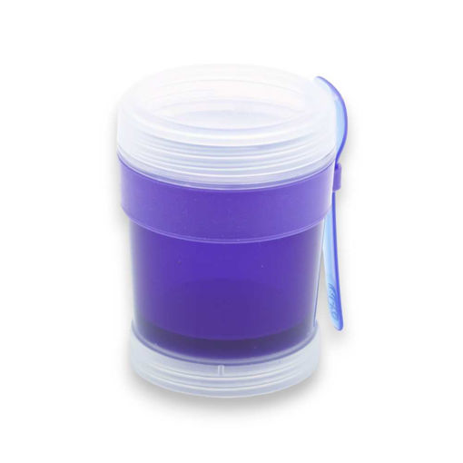 Picture of SMASH LEAKPROOF SNACK & FREEZE POT - PURPLE
